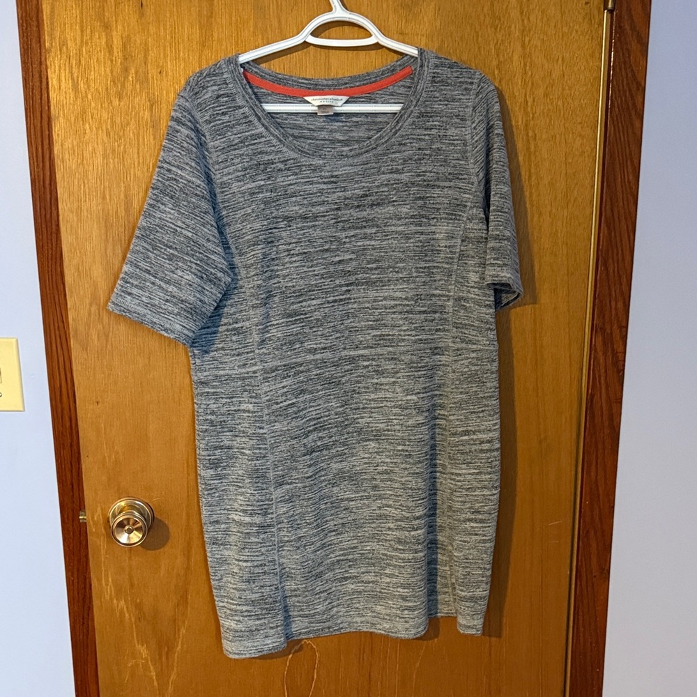 Christopher & Banks Gray Mini Dress